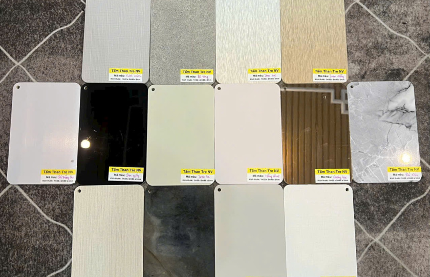 Cung cấp tấm ốp than tre