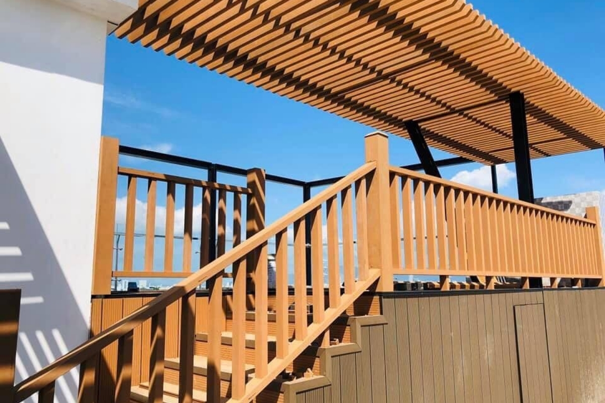 sàn gỗ nhựa ngoài trời Quảng Ngãi